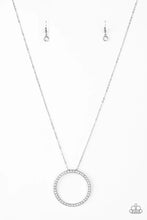 Load image into Gallery viewer, Center Of Attention Necklace ~ White