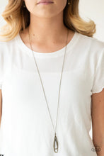 Load image into Gallery viewer, Step Into The Spotlight Necklace ~ Brass