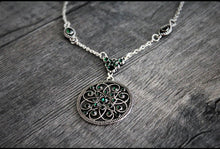 Load image into Gallery viewer, Timeless Traveler Necklace ~ Green