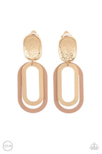 Load image into Gallery viewer, Melrose Mystery  ~ Brown Clip-Ons
