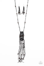 Load image into Gallery viewer, Macrame Majesty ~ Black
