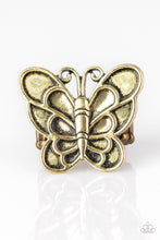 Load image into Gallery viewer, Sky High Butterfly ~ Brass
