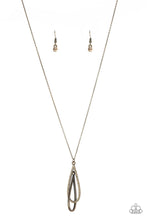 Load image into Gallery viewer, Step Into The Spotlight Necklace ~ Brass
