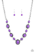 Load image into Gallery viewer, Voyager Vibes Necklace ~ Purple
