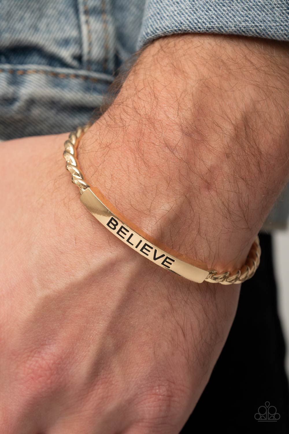 Keep Calm and Believe ~ Gold