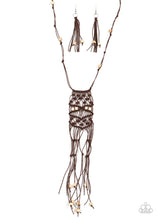 Load image into Gallery viewer, Macrame Majesty ~ Brown
