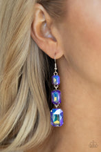 Load image into Gallery viewer, Cosmic Red Carpet Earring ~ Blue
