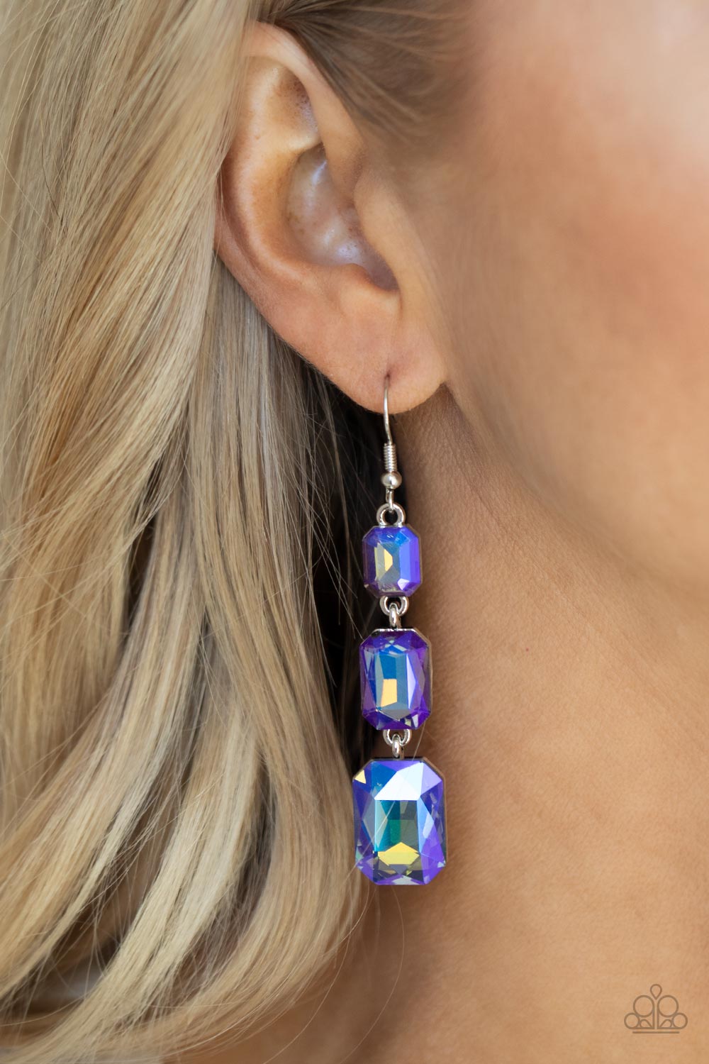 Cosmic Red Carpet Earring ~ Blue