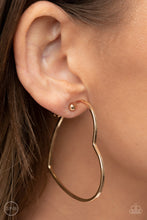 Load image into Gallery viewer, Harmonious Hearts ~ Gold Clip-Ons
