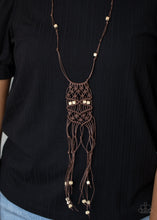 Load image into Gallery viewer, Macrame Majesty ~ Brown
