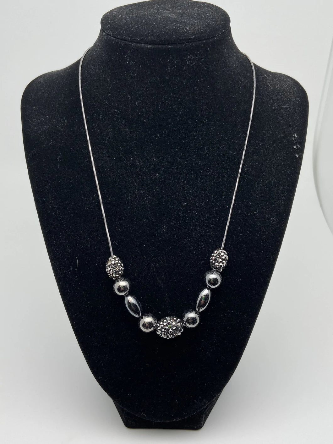 Space Glam Necklace ~ Black