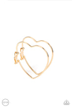Load image into Gallery viewer, Harmonious Hearts ~ Gold Clip-Ons

