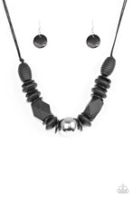 Load image into Gallery viewer, Grand Turks Getaway Necklace ~ Black
