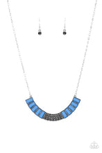 Load image into Gallery viewer, Coup de MANE Necklace ~ Blue
