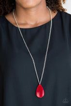 Load image into Gallery viewer, So Pop-YOU-lar Necklace ~ Red
