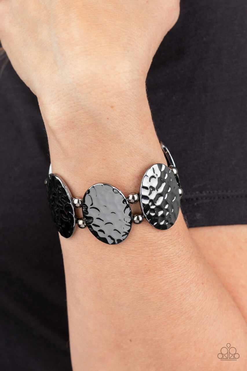 Radioactive Reflections Necklace ~ Black