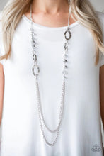 Load image into Gallery viewer, Modern Girl Glam ~ Silver Necklace
