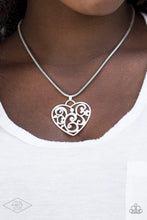 Load image into Gallery viewer, FILIGREE Your Heart With Love ~ Silver
