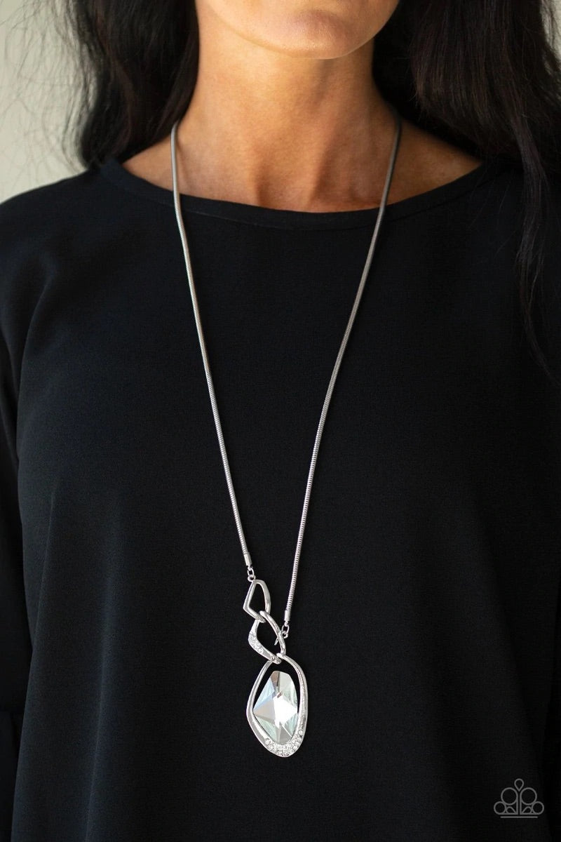 Optical Opulence Necklace ~ Black