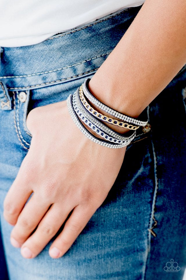 Fashion Fiend Urban Bracelet ~ Blue